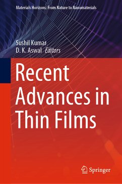 Recent Advances in Thin Films (eBook, PDF)