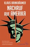 Nachruf auf Amerika (Mängelexemplar)