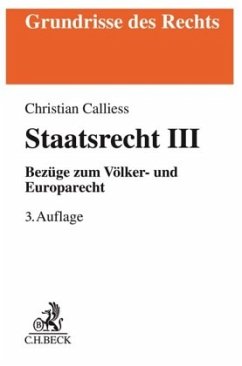 Staatsrecht III - Calliess, Christian