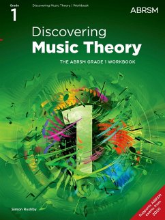 Cover Discovering Music Theory, The ABRSM Grade 1 Workbook