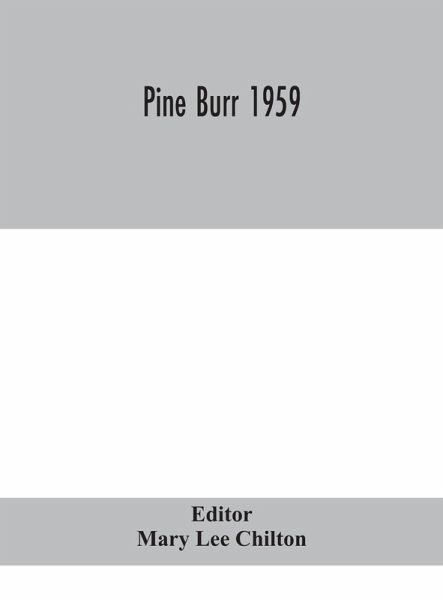 Pine Burr 1959