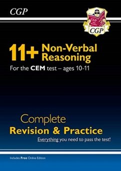 11+ CEM Non-Verbal Reasoning Complete Revision and Practice - Ages 10-11 (with Online Edition) - CGP Books