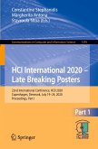 HCI International 2020 ¿ Late Breaking Posters