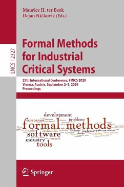 Formal Methods for Industrial Critical Systems (eBook, PDF)