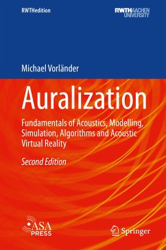 Auralization (eBook, PDF) - Vorländer, Michael