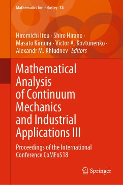 Mathematical Analysis of Continuum Mechanics and Industrial Applications III (eBook, PDF)