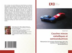 Cover Couches minces métalliques et semiconductrices