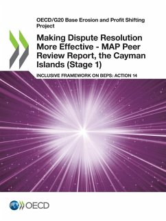 Cover Making Dispute Resolution More Effective - MAP Peer Review Report, the Cayman Islands (Stage 1)