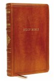 Kjv, Sovereign Collection Bible, Personal Size, Leathersoft, Brown, Thumb Indexed, Red Letter Edition, Comfort Print