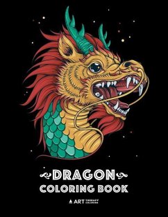 Dragon Coloring Book - Art Therapy Coloring