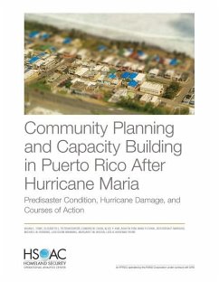 Community Planning and Capacity Building in Puerto Rico After Hurricane Maria: Predisaster Conditions, Hurricane Damage, and Courses of Action - Towe, Vivian L.; Petrun Sayers, Elizabeth L.; Chan, Edward W.