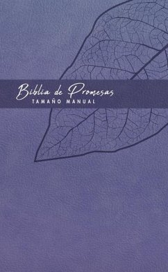 Biblia de Promesa Tamaño Manual / Piel Especial / Lavanda - Rv-1961