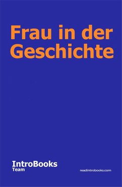 Cover Frau in der Geschichte (eBook, ePUB)