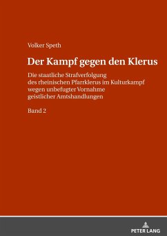 Der Kampf gegen den Klerus - Speth, Volker