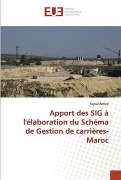 Apport des SIG à l'élaboration du Schéma de Gestion de carrières-Maroc - Amine, Faycal