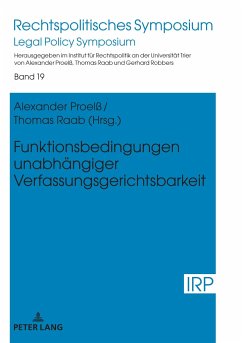 Funktionsbedingungen unabhängiger Verfassungsgerichtsbarkeit