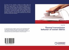 Thermal transmission behavior of woven fabrics