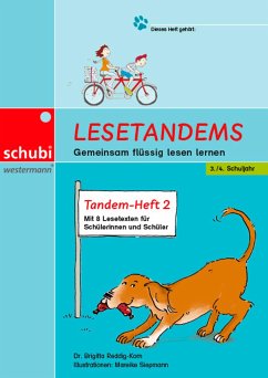 Lesetandems - Gemeinsam flüssig lesen lernen. Tandem-Heft 2 (3./4. Schuljahr) - Reddig-Korn, Birgitta;Reddig-Korn, Birgitta