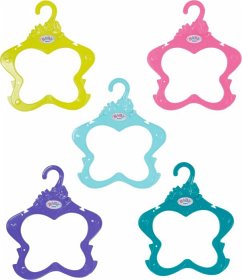 Zapf Creation® 831144 - BABY born Kleiderbügel, 5er Pack 43cm