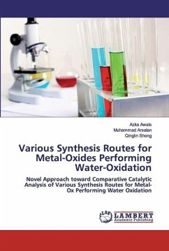 Various Synthesis Routes for Metal-Oxides Performing Water-Oxidation