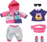 Zapf Creation® 830031 - BABY born Deluxe Fahrrad Set, Puppenkleidung, 43cm