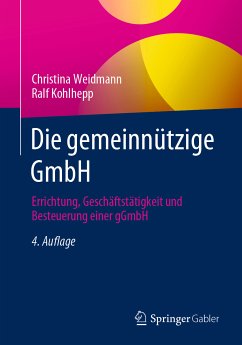 Die gemeinnützige GmbH (eBook, PDF) - Weidmann, Christina; Kohlhepp, Ralf