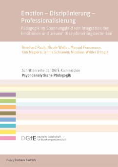 Emotion - Disziplinierung - Professionalisierung (eBook, PDF)