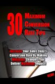 30 Maximum Conversion Rate Tips (eBook, ePUB)