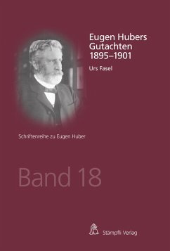 Eugen Hubers Gutachten 1895-1901 (eBook, PDF) - Fasel, Urs