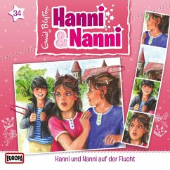 Folge 34: Hanni und Nanni auf der Flucht (MP3-Download) - Minninger, André; Blyton, Enid