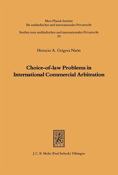 Cover Choice-of-law Problems in International Commercial Arbitration (eBook, PDF)