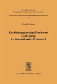 Der Haftungsdurchgriff und seine Umkehrung im internationalen Privatrecht (eBook, PDF)