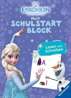 Disney Die Eiskönigin Mein Schulstartblock: Lesen und Schreiben (Mängelexemplar)