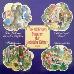 Der Wolf und die sieben Geißlein / Hänsel und Gretel / Rotkäppchen / Schneewittchen (MP3-Download) - Grimm, Gebrüder; Walther, Ingeborg