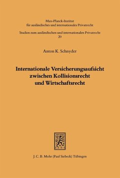 Internationale Versicherungsaufsicht (eBook, PDF) - Schnyder, Anton K.