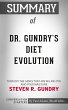 Summary of Dr. Gundry's Diet Evolution... - Bild 1