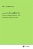 Moderne Kunstchronik Moderne Kunstchronik