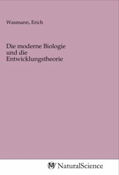 Cover Die moderne Biologie und die Entwicklungstheorie