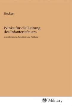 Cover Winke für die Leitung des Infanteriefeuers