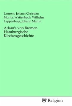 Cover Adam's von Bremen Hamburgische Kirchengeschichte
