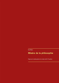 Misère de la philosophie (eBook, ePUB)