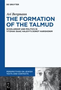 The Formation of the Talmud - Bergmann, Ari