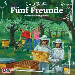 Folge 90: Fünf Freunde retten die Honigbienen (MP3-Download) - McClean, Katrin; Blyton, Enid