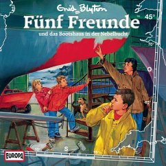 Folge 45: Fünf Freunde und das Bootshaus in der Nebelbucht (MP3-Download) - Hartmann, Gabriele; Blyton, Enid