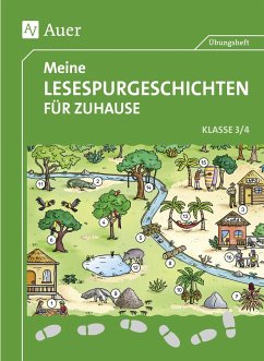 Meine Lesespurgeschichten für Zuhause - Klasse 3/4 - Blomann, Sandra;Rook, Sven;Zöh, Anke