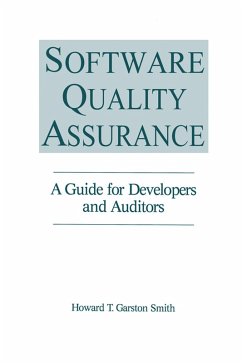 Software Quality Assurance (eBook, ePUB) - Smith, Howard T. Garst