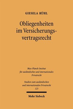 Obliegenheiten im Versicherungsvertragsrecht (eBook, PDF) - Rühl, Giesela