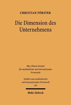 Cover Die Dimension des Unternehmens (eBook, PDF)