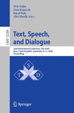 Text, Speech, and Dialogue (eBook, PDF)