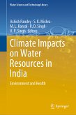 Climate Impacts on Water Resources in India (eBook, PDF)